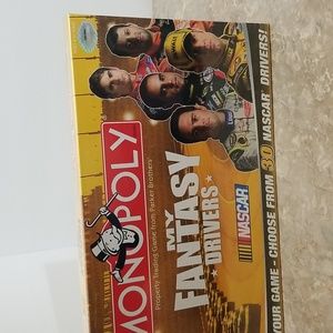 NEW SEALED Monopoly Nascar